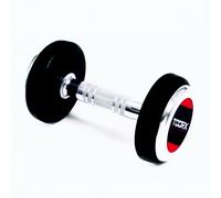 Toorx Manubrio gommato nero/cromo impugnatura ergonomica da 2 kg fino a 50 kg
