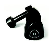 Toorx Manubrio Vinile Con Testa Triangolare per allenamento muscolare Nero