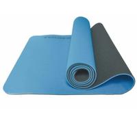 Toorx Materassino Per Yoga Bicolor Prof. Azzurro/Grigio 183X60X0,6 MAT-183