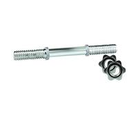 Coppia Manubri 35 cm Toorx Chiusura A Vite Cromati MCV-38 Pesi Foro 25mm