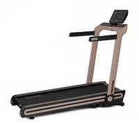 TOORX MIRAGE C60 (Rose Gold) tapis roulant, velocità massima 18 km/h, inclinazione elettrica 12% su 12 livelli, ammortizzazione su 6 elastomeri, Piano di corsa 480 x 1420 mm - spessore nastro 1,6 mm