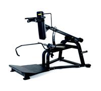 Toorx Hack Squat FWX 6200 piattaforma inclinazione 20º carico max 250 kg
