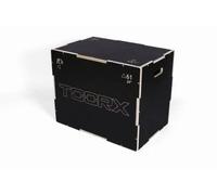 Toorx Plyo box 3 in 1 con finitura honeycomb Piattaforma Misure 76-61-51 cm