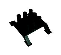 Toorx Rastrelliera Porta Bilancieri Da Terra 9 Posti Nero