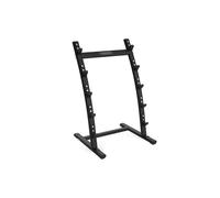 Toorx Rastrelliera porta bilancieri precaricati 5 posti nero 78,3x82,3x130,6 cm