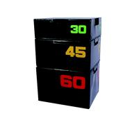 Toorx Set Di 3 Soft Plyo Box Impilabili Nero