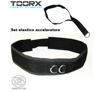 Toorx Set per elastico acceleratore – Cintura con anelli per allenamento fitness
