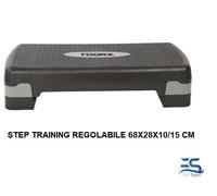 STEP TRAINING TOORX Gradino Aerobica Stepper Antiscivolo Regolabile 10 e 15 cm