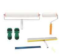 TOOSOAR Set di Rivestimento per Pavimenti,con Scarpe a Spillo Epossidiche per Lavori di Autolivellamento del Cemento in Casa o nell'Industria