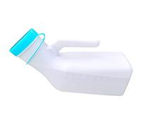 TOOSOAR Urinatoio da Uomo Portatile con Coperchio Fluorescente, 1000ml Urinatoio Pappagallo Urina, per il Letto e il Viaggio in Auto Campeggio