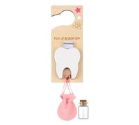 Tooth Fairy Door Hanger & Holder,Velvet Pouch Keepsake Container for Lost Milk Teeth, Door Hanger with Money Slot, Pick up and Drop Off, Dreamy Atmosphere,Best Wishes for Children