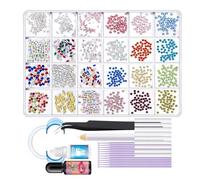 Tooth Gem, Professional Kit, Temporary Filling Decoration, Cosmetic Enhancement Solution, Easy Application Design, for Cracks, Chips, Restoration, Smile Styling Multicolor