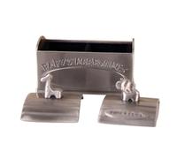 Tooth Keepsake Box - 6.2x3.5x4.7cm Adorable Animal Design Teeth Keepsake Box Zinc Alloy - Luxurious Elegant Memory Tin For Children Toddler Girls Baby Kid Birthday Shower
