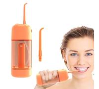 Tooth Water Flosser, Waterproof Electric Oral Irrigator, 90ml Portable Cleaner, Powerful Flossing Tool, Ricaricabile Cordless Water, Home Oral Hygiene Device