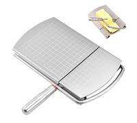 Toothbace Affettatrice per Formaggio, Taglia Formaggio Filo in Acciaio Inox, Multifunzione per Formaggi, Burro e Verdure, Facile da Usare e Pulire