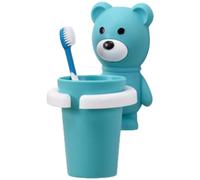 Toothbrush Cup Holder Wall Mount - Toothbrush Cup Rack | Kids Cartoon Toôthbrush Cûp Holder Walls Mount | Bathroom Toothbrushes Cups Rack Wall Mounted with Rinse Cups for Kitchen Outdoor Bedroom