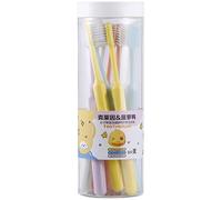 Toothbrush For Household, Travel Toothbrush For Sensitive Teeth, Soft Cleaning Toothbrush, Round Handle Toothbrush, Bathroom Accessories Toothbrush, Compact Oral Care Toothbrush, Multicolor Toothbrush