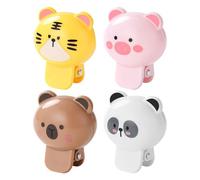 Toothbrush Head Cover - Animal Shape Electric Toothbrush Head Cover | 4 Pieces Protective Compact Gadgets for Teens Elderly Women Men Adults Children