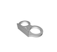 Toothbrush Holder for Tervis Cups - Under-Cabinet Bathroom Mount