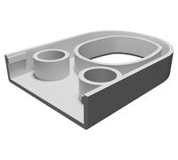 Toothbrush Holder Wall Mount for Oral B Professional Care WHD System