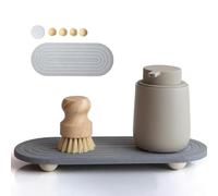 Toothbrush Holders, Soap Dish, Kitchen Tray, Bathroom Multifunctional Drying Tray, Household Toothbrush Holders, Minimalist Soap Dish for Kitchen, Quick Dry Soap Dish