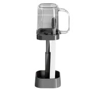 Toothbrush Storage Stand - Waterproof Holder Handle | Dustproof Holders Usage Counter Vanity Shower Features Portable Space Saving Hygienic Design Strong Build Best Category Product