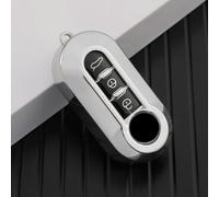 toothgeneric Custodia Morbida per Chiave Auto in TPU con Protezione Completa, per Peugeot Boxer per Citroen Ponticello per Fiat 500 Ducato Panda Punto 500L