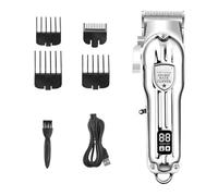 toothgeneric Strumento di taglio dei capelli, Full Metal Hair Clipper Professionale Uomo Regolabile Elettrico Trimmer Barba Ricaricabile Macchina di Taglio dei Capelli