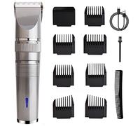 toothgeneric Strumento di taglio dei capelli, tagliacapelli professionale digitale ricaricabile USB per uomini taglio di capelli lama in ceramica taglierina di capelli macchina da barbiere
