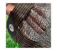 TOOTHGENERIC Telo Parasole Nero, Rete Parasole Traspirante, ombreggiante for Piante, Parasole da Giardino, Telo in Rete for Balcone, Tetto, Cuccia(4x4m/13x13ft)