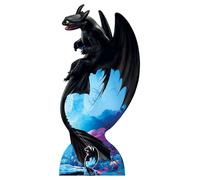 Toothless Night Fury From How To Treno Your Dragon 3 Ufficiale Cartone Ritaglio