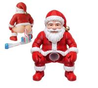 Toothpaste Cap 3D Printed Fun Bathroom - Santa Claus Dispenser Christmas