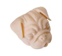 Toothpaste Cap Dispenser, 4x4x3cm Portable Cute Dog Shape Dispenser | Daily Care Solution Vomiting Puppy Topper | For Kids Boys Pet Lovers Family Friends Bathroom Travel Organization