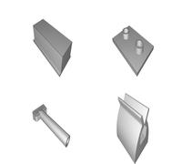 Toothpaste Dispenser with Spring-Loaded Mechanism - Vertical Wall Mount Design