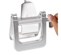 Toothpaste Squeezer, alluminio Toothpaste Dispenser, Ergonomic Design, Easy Tube Emptying, for Bathroom Organization, Unguento, Hair Dye, Cream, Paint Tubes, 4.53x4.13 Inches