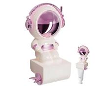 Toothpaste Squeezer, Astronaut Suction Dispenser, 4x2 Inches Heavy-Duty Holder with strong Build, Modern Style Bathroom, Accessory with Easy Press Feature, Everyday Tool for Adults and Kids