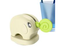 Toothpaste Squeezer, Elephant Design Tube Roller, Manuale Cream Wringer with Handles, Reusable Paste Holder, Dispenser Stand, Saves Product and Keeps Counter Organized