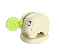 Toothpaste Squeezer, Toothpaste Tube Roller Squeezers, 4,05 x 2,36 x 2,36 pollici Elephant Design Manual Cream Wringer with Handles, Reusable Holder Pump Dispenser Stand Saves Creams