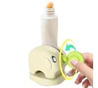 Toothpaste Squeezer, tubo Roller Wringer, Elephant Design Manual Cream Extractor with Handles, Reusable Holder Pump Stand for Dispenser, Space-Saving Bathroom Tool