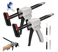 Toothpaste Tube Glue Gun, Tube Squeezing Machine Dispenser Glue Gun, 2025 New Toothpastes Squeezer Guns for Sealant and Repair Tool Application (2Pcs)