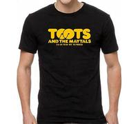 Toots And The Maytals Logo Men's T-Shirt Short Sleeve Round Neck Clothing Casual Black XL