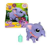 Toots elefantino interattivo che cammina - little live pets jungle