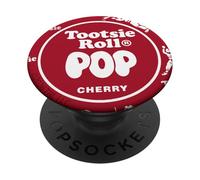 Tootsie Roll Pops Wrapper Cherry Flavor Illustration Candy PopSockets PopGrip Adesivo