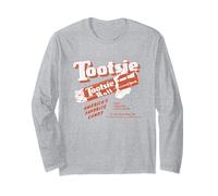 Tootsie Roll Vintage Advertisement Retro Chocolate Candy Maglia a Manica