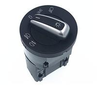 TOOWGM Interruttore della lampada di nebbia del faro cromato Per Audi A4 8E B6 TT 8N Transporter T5 13BD941531A 6RD941531 3BD941531