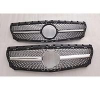TOOWGM Per Mercedes-Benz Classe B W245 W246 W247 B180 B200 B260 2009-2020 ABS Front Center Grill GT Verticale Bar Auto Griglia centrale (stile 6)