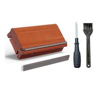 Tooyfuldingulness - Guarnizione protettiva per chitarra lucidata, asta di regolazione per corona, strumento di macinazione per chitarra