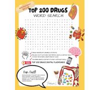 Top 200 Drugs Made Ridiculously Easy & Fun Word Search: Fun & Easy Pharmacology Review with Word Searches, Coloring Pages, and Flashcards to Help You ... the PTCB, ExCPT, NCLEX & Allied Health Exams