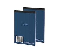 Top 2000 colori A7 Blocco note 100 carte a scacchi