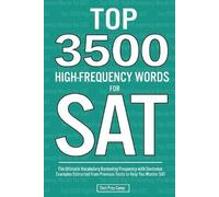 Top 3500 High-Frequency Words for SAT (Tascabile)
